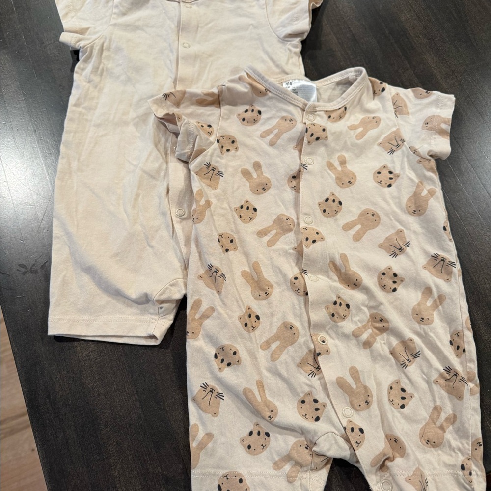 H&M Cotton Pajama Jumpsuits